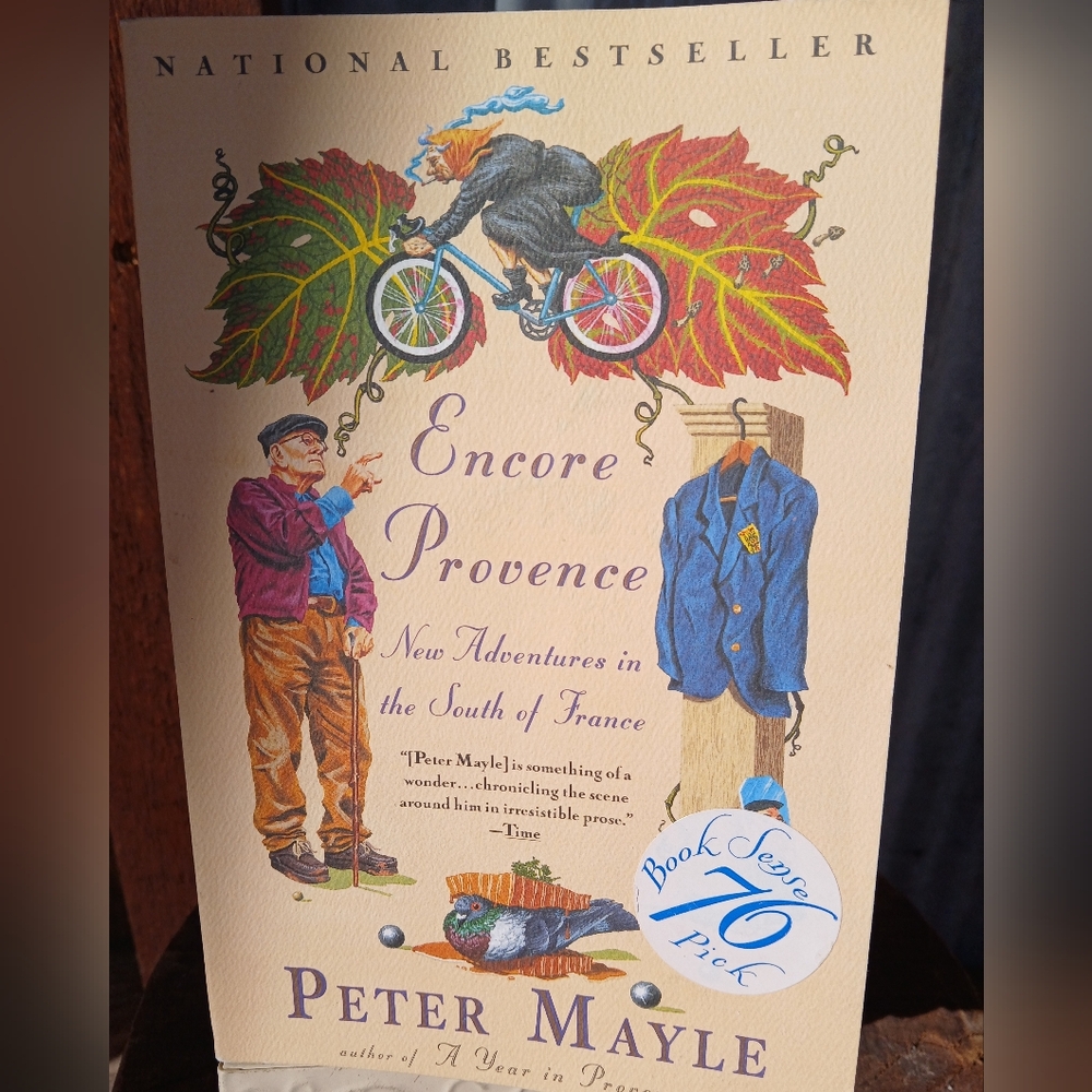 Encore Provence by Peter Mayle - Illustrated Paperback Travel French Countryside